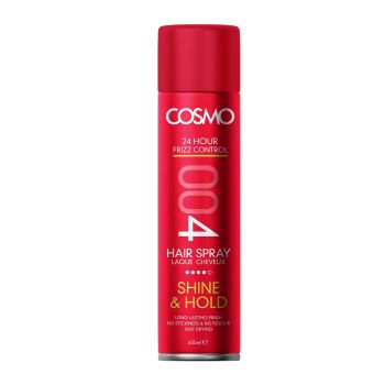 COSMO HAIR SPRAY SHINE & HOLD 400ML