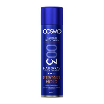 COSMO HAIR SPRAY STRONG HOLD 400ML