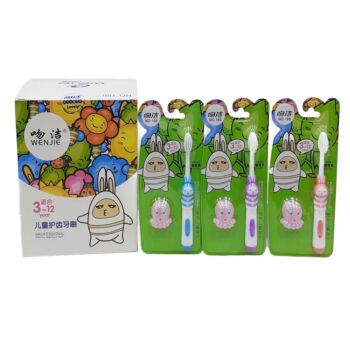 Fun Kids Toothbrush with Toy for Easy Oral Car