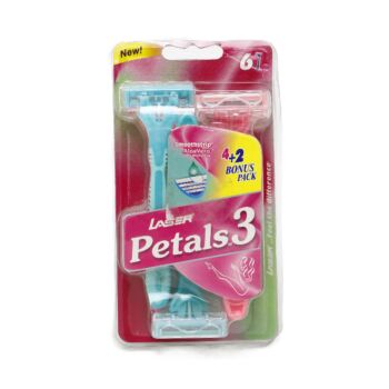 LASER PETALS3 - 4+2 TRP BLADE D/R CARD