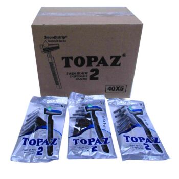 TOPAZ-II L/H 5PC TW BLD D/RZR BLK/BLU LUBRA