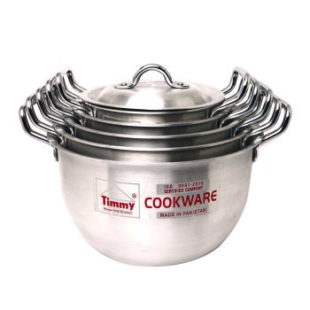 Timmy Aluminium Cookware Set - Premium Cooking Performance