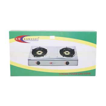 S.S GAS STOVE 0.3MM DOUBLE BURNER