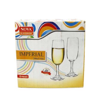 SNV026 IMPERIAL FLUTE GOBLET 200ML (6PC/ST)
