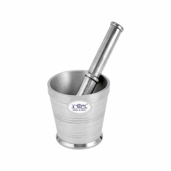 Sturdy Aluminium Khalbatta - Essential Mortar and Pestle No-5