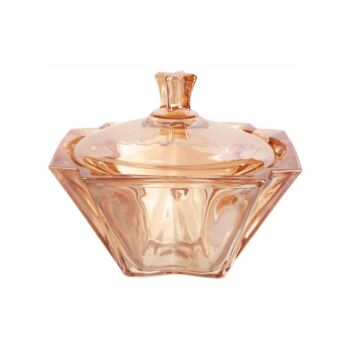 HG20002 DM605# 15.5*18CM GOLDEN SUGAR BOWL