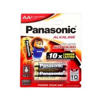 PANASONIC ALKALINE AA 1CD/2PC BATTERY