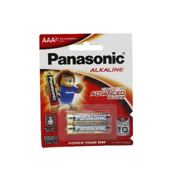 PANASONIC ALKALINE AAA 1CD/2PC BATTERY