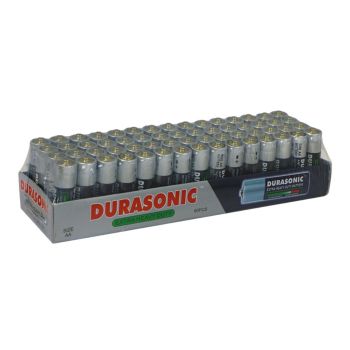 R6 UM-3 AA "DURASONIC" BATTERY (5DZ/PK)