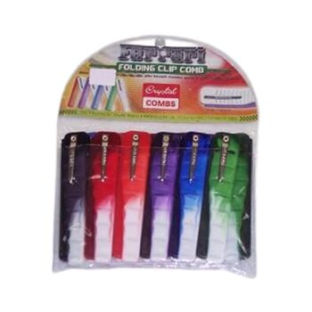 Ferrari Compact Folding Pocket Comb - Portable and Durable