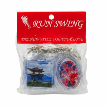 LR-41 FLOWER PHOTO KEY CHAINS