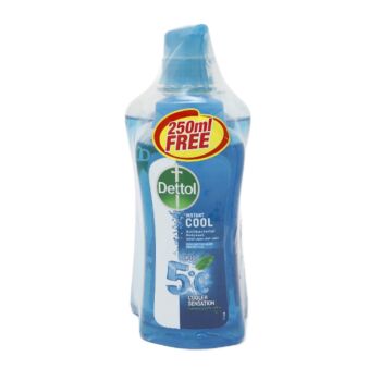 DETTOL BODY WASH INSTANT COOL 500 ML+250 ML