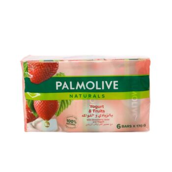 Palmolive Naturals Strawberry & Yogurt Gentle Formula Soap 170Gm