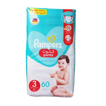 PAMPER  PANTS JUMBO 2X60 NO.3