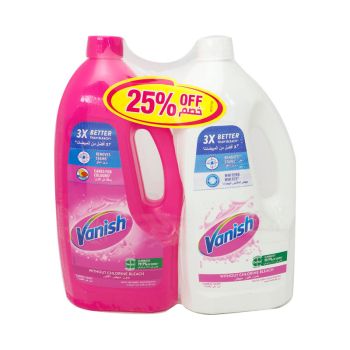 VANISH LIQUID STAIN REMOVER PINK+WHITE 900ML
