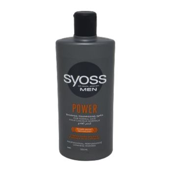 Syoss Men Power Shampoo - Strengthening & Energizing Formula