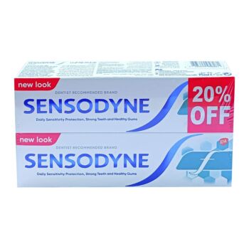 SENSODYNE T/P FLURIDE 75ML/2PC ST