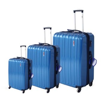 Solo Elegant 3 Piece Luggage Set for Stylish Travelers