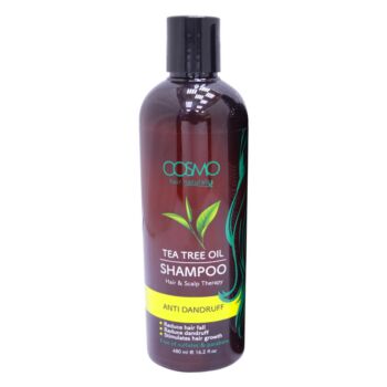 Cosmo Hair Naturals Tea Tree Oil Shampoo 480Ml