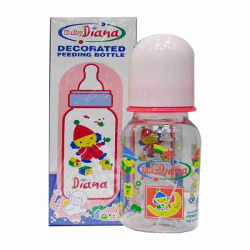Baby Diana Decorated Baby Feeding Bottle 125ml