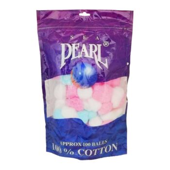 Sea Pearl Premium Cotton Balls Soft, Gentle, and Absorbent