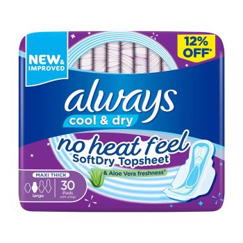 Always Sanitary Pads Reliable & Comfortable Protection