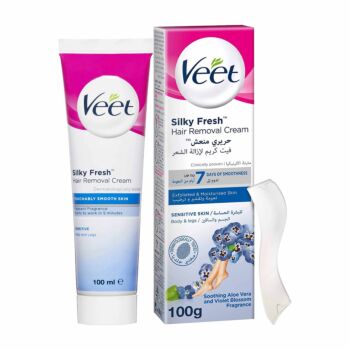 Veet Hair Remover Cream for Sensitive Skin A Gentle Solution for Effortless Elegance 100Ml