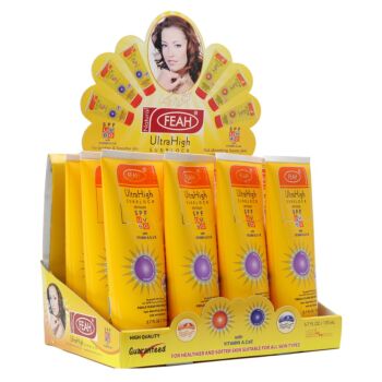 Feah Ultra High Sunblock SPF UV 60 with Vitamin A-C & E 170Ml