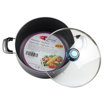 Kawashi's Non-Stick Dutch Oven for Effortless Cooking Every Kitchen 32Cm