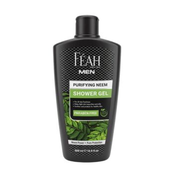 FEAH Neem Shower Gel 500ML - Deep Cleansing & Refreshing Herbal Body Wash