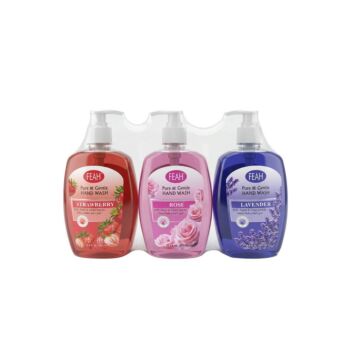 FEAH Liquid Hand Wash 500ML (Pack of 3) - Gentle Cleansing & Fresh Protection