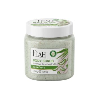 FEAH Aloe Vera Body Scrub 450GM - Soothing & Exfoliating Skin Polish