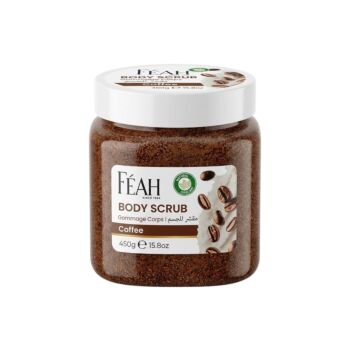 FEAH Coffee Body Scrub 450GM - Exfoliating & Skin Smoothing Body Polish