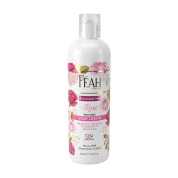 FEAH Rose Body Lotion 500ML - Hydrating Lotion with Soft Floral Fragrance