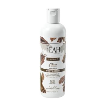 FEAH Oud Body Lotion 500ML - Deep Moisturizing Lotion with Long-Lasting Oud Fragrance