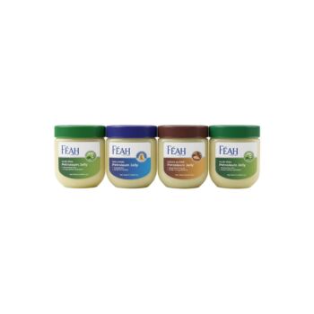 FEAH Petroleum Jelly 120ML (Pack of 4) - Multi-Purpose Moisturizing Skin Protectant